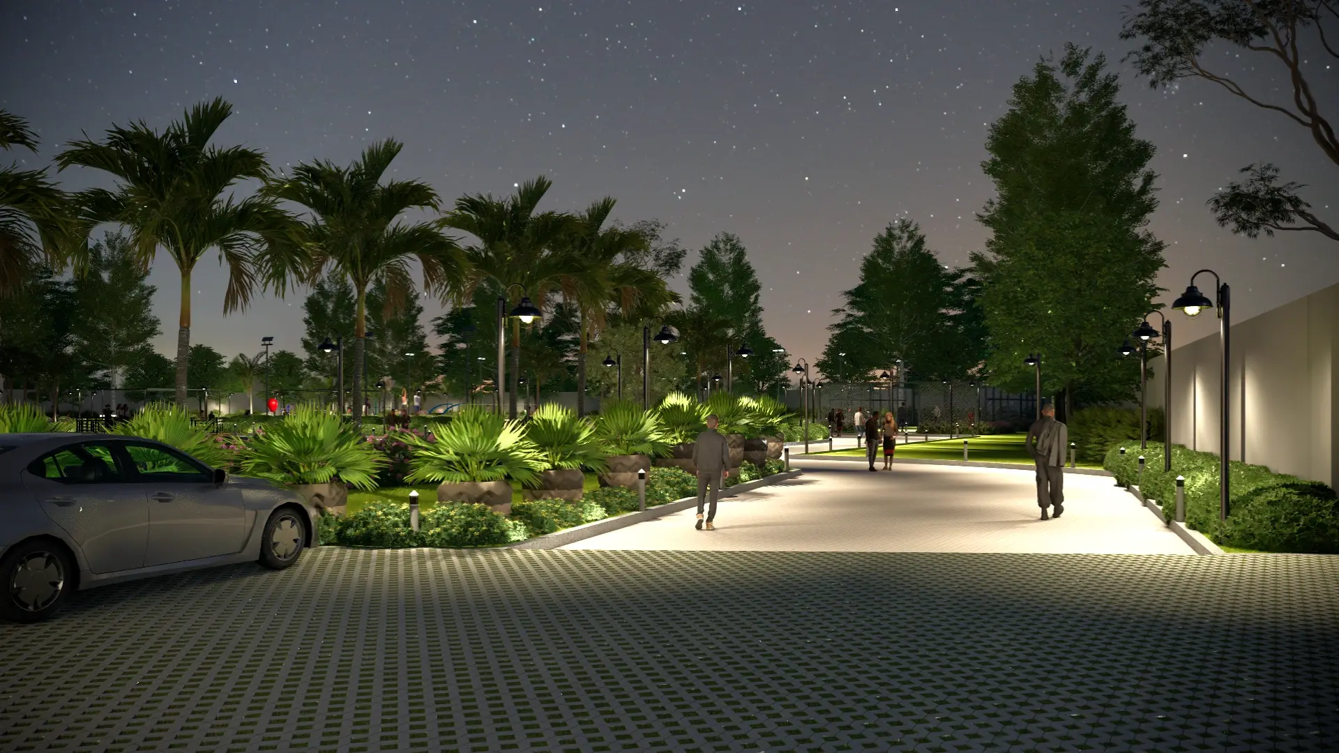 Landscaped Gardens