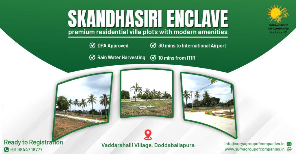 Premium Villa Plots in Doddaballapura Bangalore